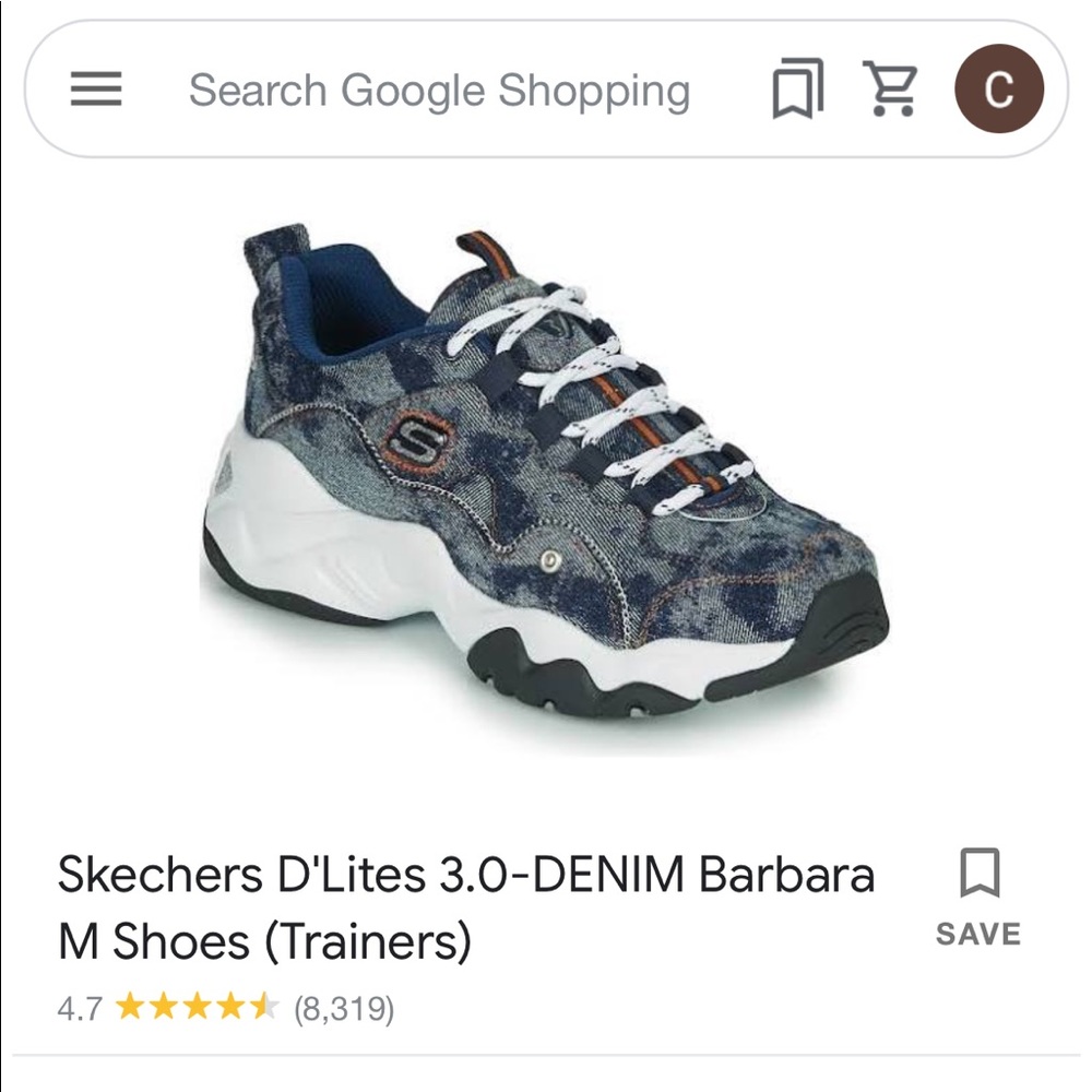 ISO:  Skechers Denim D’Lites Barbara 8.5 or Denim Wavy